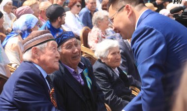 Павлодарских ветеранов поздравил Президент страны