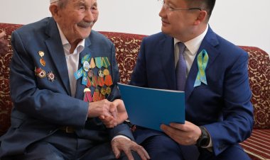 Столетие со дня рождения отметил ветеран ВОВ в Павлодаре