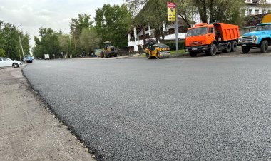 В Павлодаре тестируют новый асфальт: покрытие служит дольше
