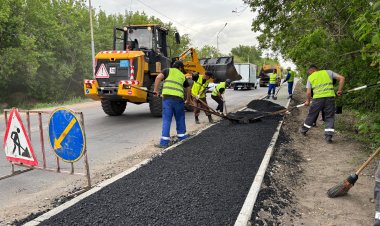 Без ям и трещин: в Павлодаре ремонт дорог завершат уже летом