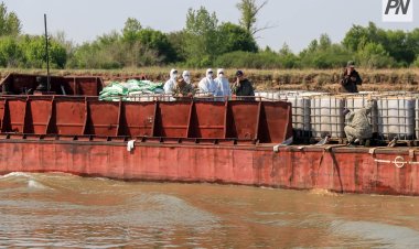 Ранняя активизация гнуса ускорила начало речной обработки