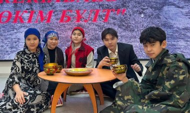 Павлодарлық жасөспірімдер Әбіш Кекілбаевтың шығармасын сахналады