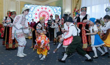 Павлодарда беларусь халқының көктемді әндетіп күтіп алуы көрсетілді