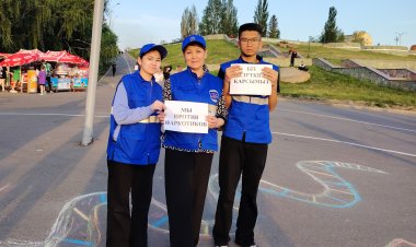 Павлодарлық жастар есірткіге қарсы екендерін айқындады