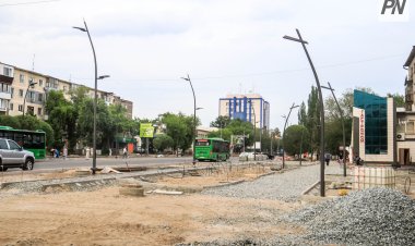 В Павлодаре перекрыли улицу