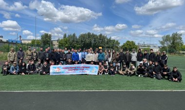 Павлодарда жастарға патриоттық рухтағы жарыс өткізілді