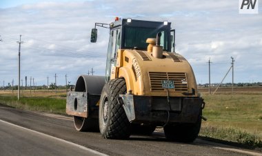 Павлодар облысында республикалық маңызы бар автожол жөнделуде