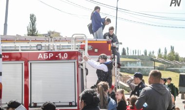 Павлодарда жас құтқарушылар жылдамдық пен ептілік бойынша жарысты