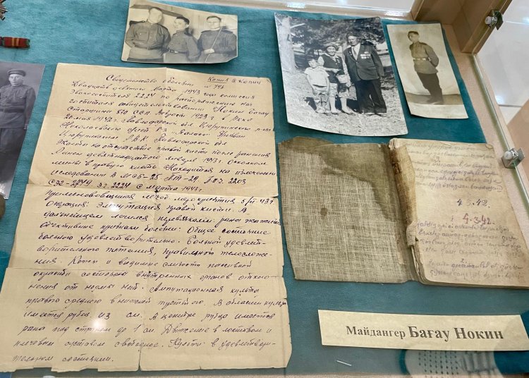 Подвиг не забыт: в Павлодаре экспонировали письма фронтовиков