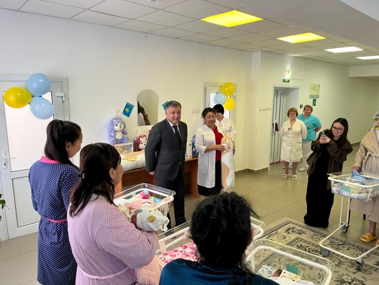 Павлодар облысының бас дәрігері перинаталдық орталықта болды
