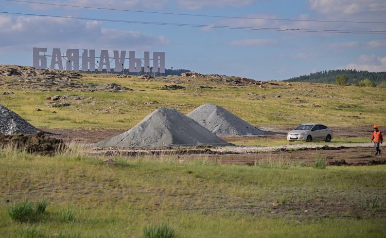 В Баянауле начали обустраивать новую смотровую площадку