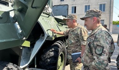 Павлодарда Ұлттық ұланның қару-жарағы мен әскери техникалары тексерілді