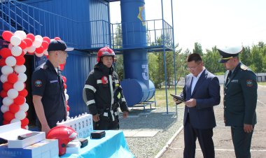 Павлодарлық өрт сөндірушілердің күйзеліске төзімділігі +60 градуста сыналады