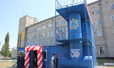 Стрессоустойчивость павлодарских пожарных испытают в теплодымокамере