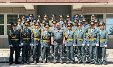 Павлодар гарнизоны  жас лейтенанттармен толықты