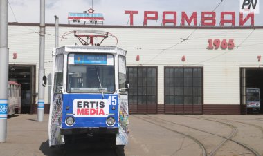 В Павлодаре появились «газеты на рельсах»