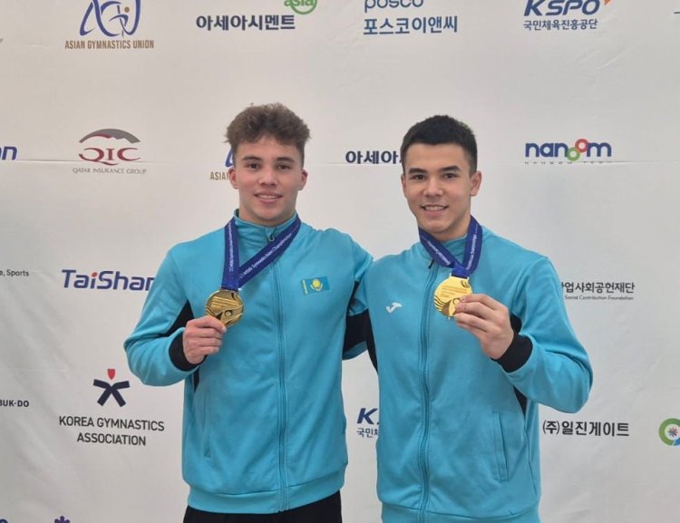 Павлодарские гимнасты блестяще выступили на чемпионате Азии