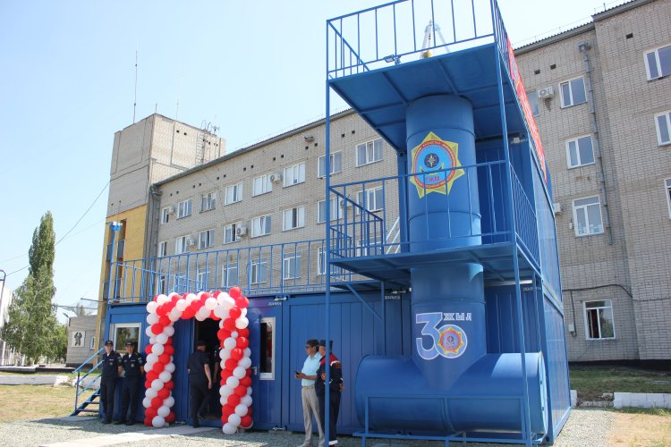 Стрессоустойчивость павлодарских пожарных испытают в теплодымокамере