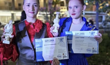Павлодарлық бишілер Грекияда өткен халықаралық фестивальде топ жарды