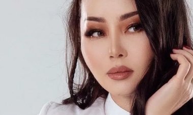 Баян Алагузова Екібастұзда кино түсіріп жатыр