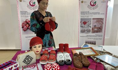 Шарбақтыда тоқылған бұйым Америкаға жол тартты