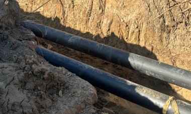 Теплотрассу в Майском районе реконструируют с опережением графика