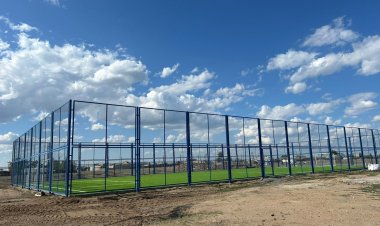 Май ауданына қарасты Қаратерек ауылында мектеп жөнделіп, спорт кешені салынуда