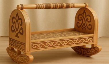 Почему казахская колыбель-бесік становится трендом