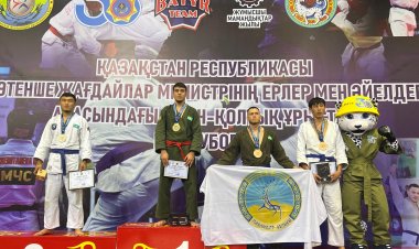 Павлодарлық құтқарушылар қоян-қолтық күрестен өткен чемпионатта топ жарды