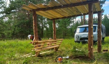 «Ертіс орманында» жануарларға арналған азықтандыру алаңдары жөнделуде