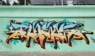 «Это же Баянаул!»: граффитисты украсили центр Павлодара