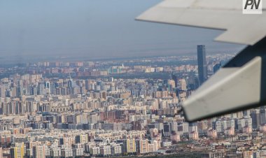 Астанада алғаш рет аэротаксидің ұшу сынағы көрсетілді