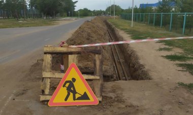 Правила проведения земляных работ нарушили в Павлодарском районе