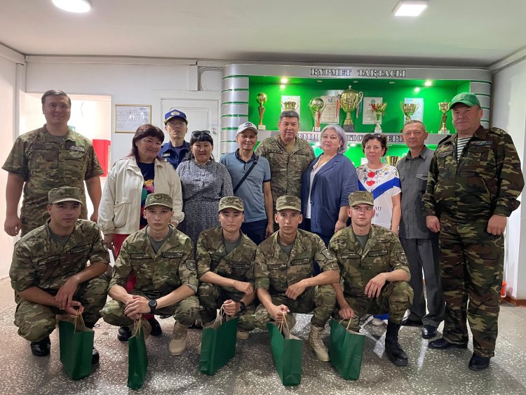 Павлодарда шекара қызметі жаңа келісімшарттық сарбаздармен толықты