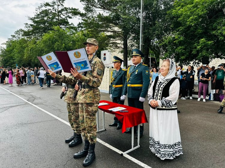 Елдің әр өңірінен келген сарбаздар Павлодардың қауіпсіздігін күзетеді