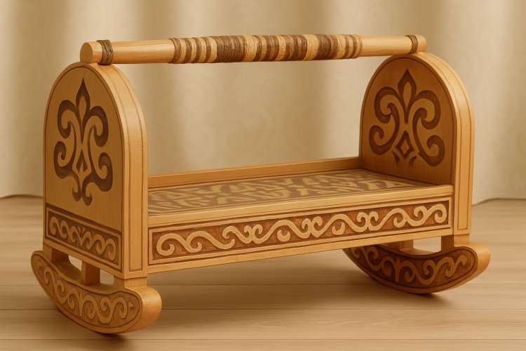 Почему казахская колыбель-бесік становится трендом