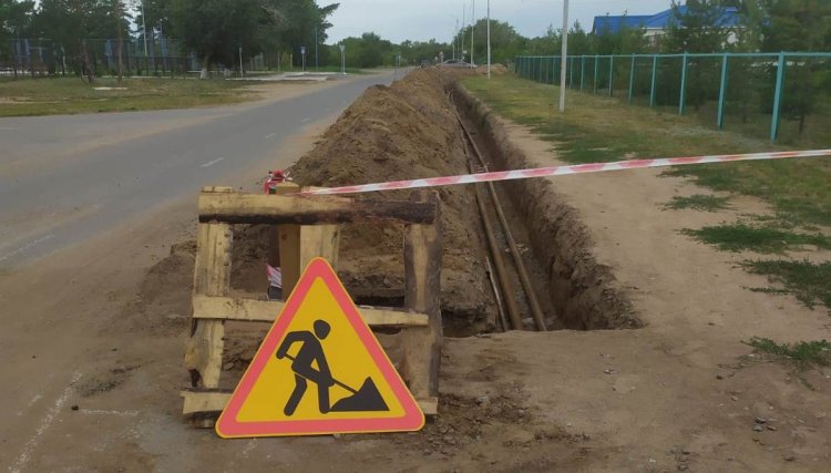 Правила проведения земляных работ нарушили в Павлодарском районе