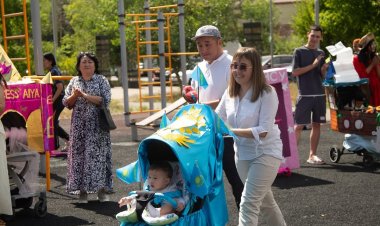 Арбалар шеруі: Павлодарда отбасылық байқау ұйымдастырылды