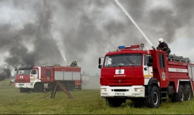 Павлодарцы провели совместные учения ЧС с коллегами из России