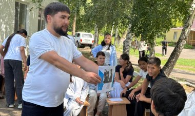 Ақтоғайда Абайдың мерейтойы мен Конституция күні тимбилдингте аталып өтті
