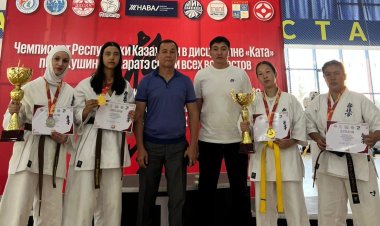 Павлодарлық каратистер алтыннан алқа тақты