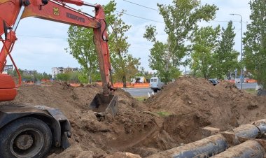 За неделю в Аксу намерены устранить дефекты на тепломагистралях