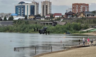 Павлодарлық құтқарушылар дауыс зорайтқышы бар дрондарды қолдана бастады