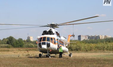 «Қазавиақұтқару» тікұшағы нәрестені Екібастұздан Павлодарға шұғыл жеткізді