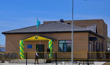 Әкім уәдесі: Ертіс ауданында өртенген мектептің орнына жаңасы салынды
