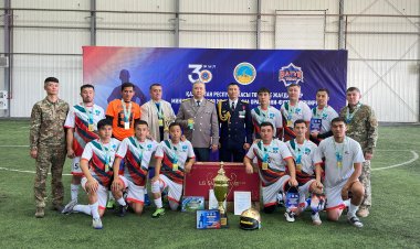 Павлодарда футбол турнирінде ТЖД командасы чемпион атанды