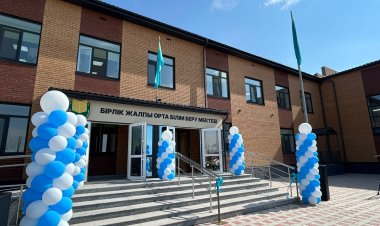 Павлодар ауданының Бірлік ауылында жаңа мектеп ашылды