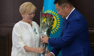Павлодар облысында Конституцияның 30 жылдығына орай медальдар табысталды