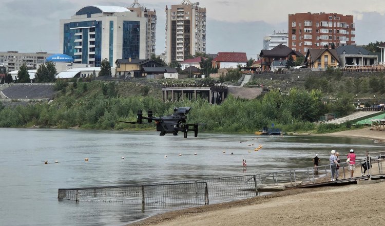 Павлодарлық құтқарушылар дауыс зорайтқышы бар дрондарды қолдана бастады