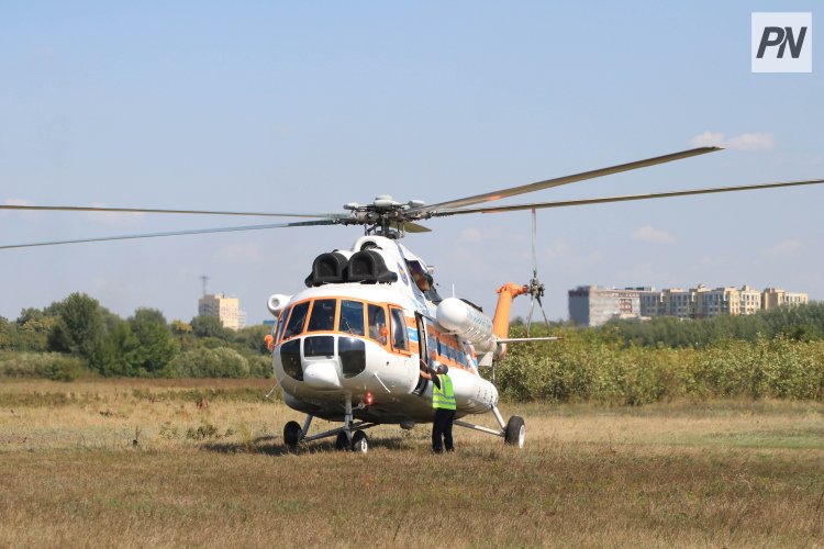 «Қазавиақұтқару» тікұшағы нәрестені Екібастұздан Павлодарға шұғыл жеткізді